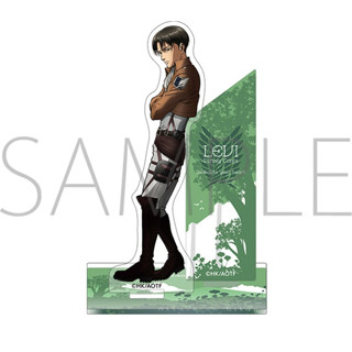 11.5cm★ Attack on Titan Acrylic Stand Levi ผ่าพิภพไททัน แสตนรีไวล์