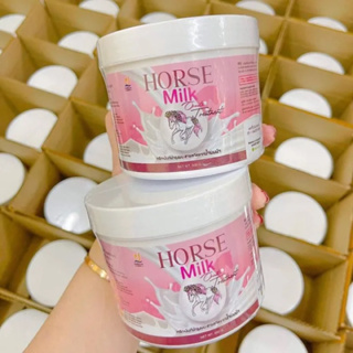 ทรีทเม้นท์นมม้า Horse Milk ทรีทเม้นท์บำรุงผม สารสกัดจากน้ำนมม้า 500ml.