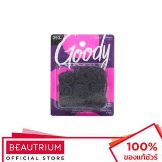 GOODY Womens Classics Rubberband Black ยางรัดผม 250pcs