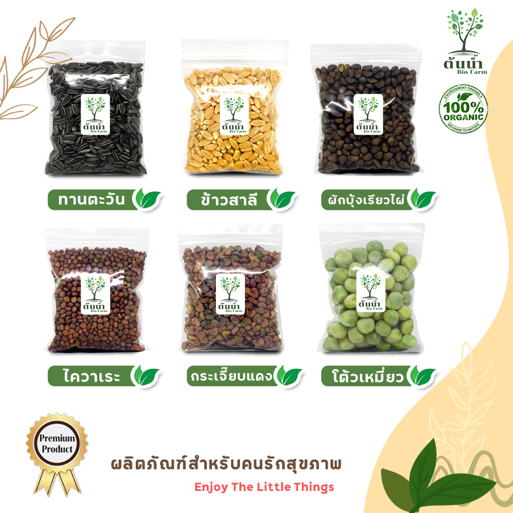 เมล็ดต้นอ่อนไมโครกรีน (แบบซองมินิ) #microgreen #ทานตะวัน #โตเหมี่ยว #ไควาเระ #ผักบุ้ง #ไมโครกรีน