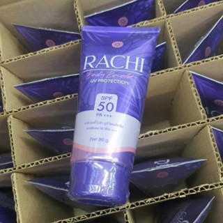 กันแดดราชิ บอดี้ ทาตัว ไบร์ท ยูวี ไพรเท็คชั่น กันแดดราชิบอดี้ Rachi body bright Uv Protection  กันแดดราชิทาตัว 80g.