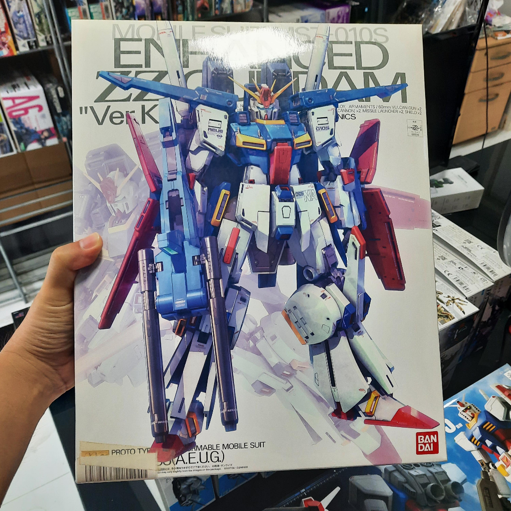 P Bandai MG 1/100 ENHANCED ZZ GUNDAM Ver.Ka