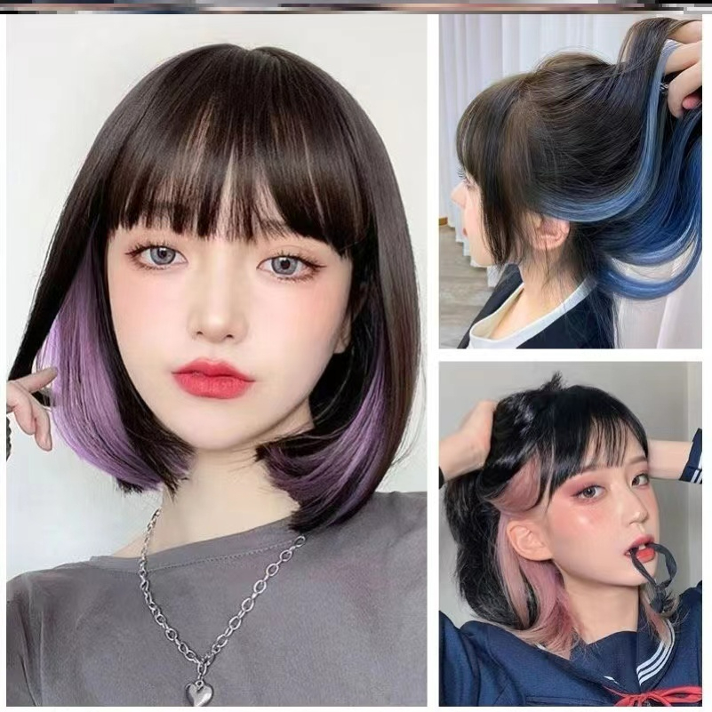 (พร้อมส่ง) กิ๊บผมไฮไลท์ ผมไฮไลท์ แฮร์พีช ช่อไฮไลท์ กิ๊บช่อผมไฮไลท์ ช่อผมไฮไลท์ ช่อไฮไลท์ติดผม แฮร์พีชไฮไลท์ วิกผมไฮไลท์