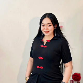 Plus size 🧧พร้อมส่ง K23🧧 เสื้อตรุษจีนสาวอวบ กี่เพ้าสาวอวบ กี่เพ้าไซส์ใหญ่ รุ่นเฉิงเฉิง 100KG