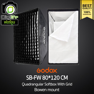 Godox Softbox SB-FW 80*120 cm. With Grid [ Bowen Mount ] วิดีโอรีวิว , Live , ถ่ายรูปติบัตร , สตูดิโอ