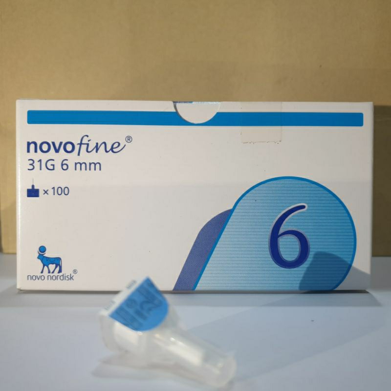 {ยกกล่อง}​ EXP :: 08/2025 Novofine 31G 0.25x6mm -​โนโวฟาย 31จี