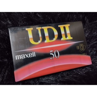 Maxell UDII เทปเปล่าโครเมี่ยมซีลในห่อ High Position Type II 50 นาที