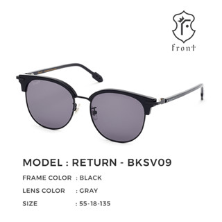 FRONT - แว่นกันแดด รุ่น Return - สามารถนำมาตัดแว่นสายตาได้ - Fronteyewearthailand