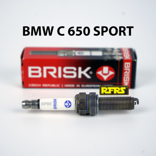 หัวเทียน BRISK PREMIUM ZS ไร้เขี้ยว BMW C 650 SPORT Spark Plug (SZ21RC) รองรับเฉพาะเบนซิน 95 Made in EU