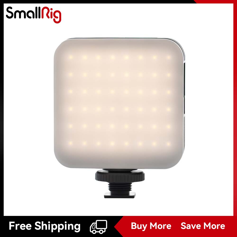 Smallrig P96 2700-6500K น้ําหนักเบา Dimmable Mini Video ไฟ Led 5W Type-C สําหรับ Vlog Live Stream วิดีโอ Mirroless กล้อง Dslr กล้องวิดีโอ Dvr Dv 286BC 3287