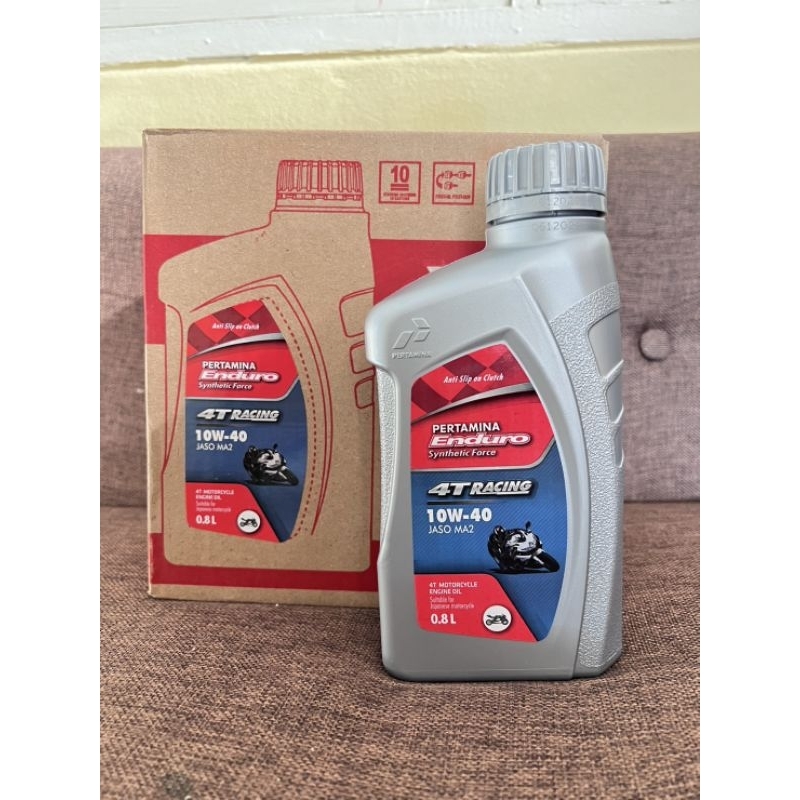 น้ำมันเครื่อง Enduro 10w-40 JASO MA2 เกรดสังเคราะห์