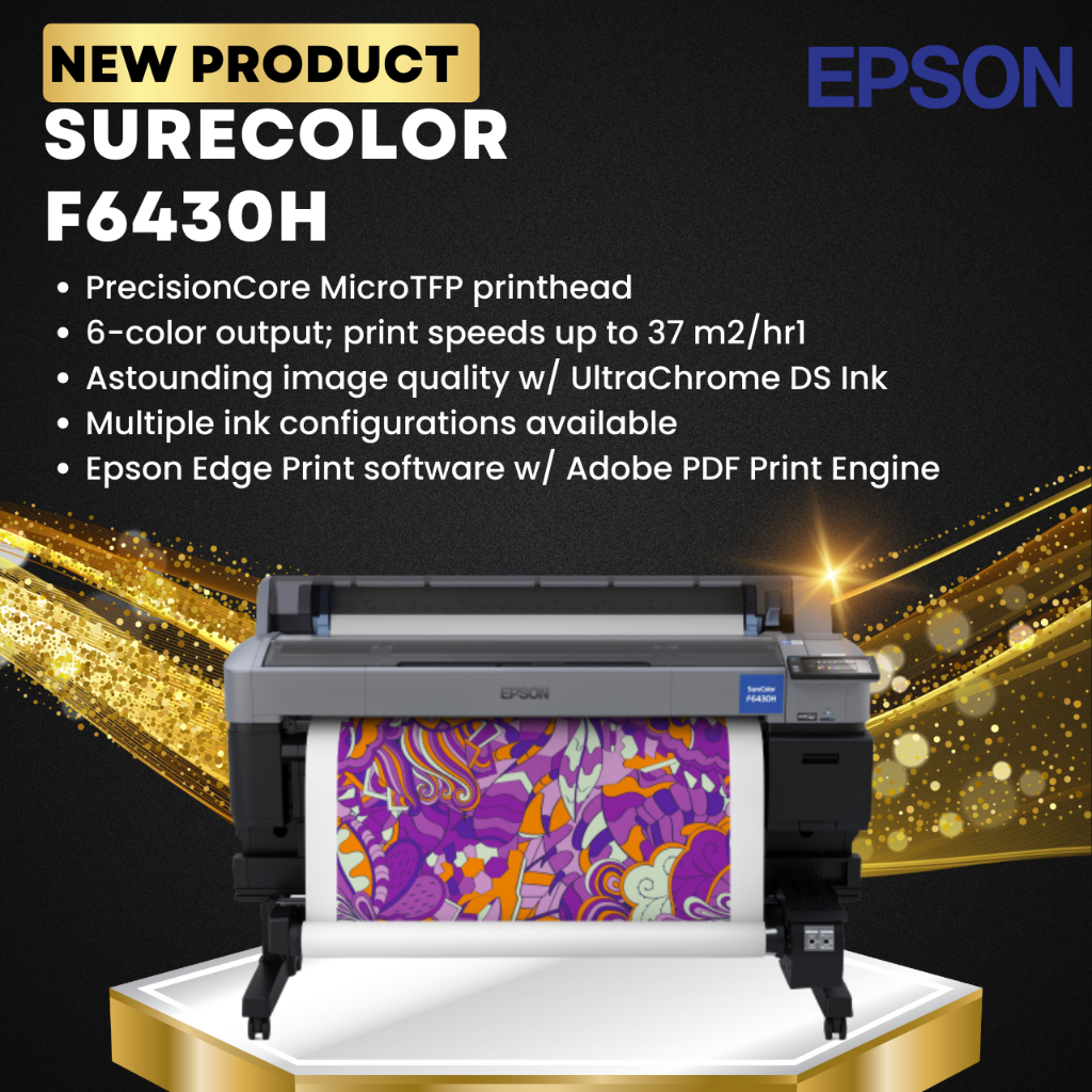 เครื่องพิมพ์ซับลิเมชั่น SureColor F6430H (ใบจองเครื่อง)