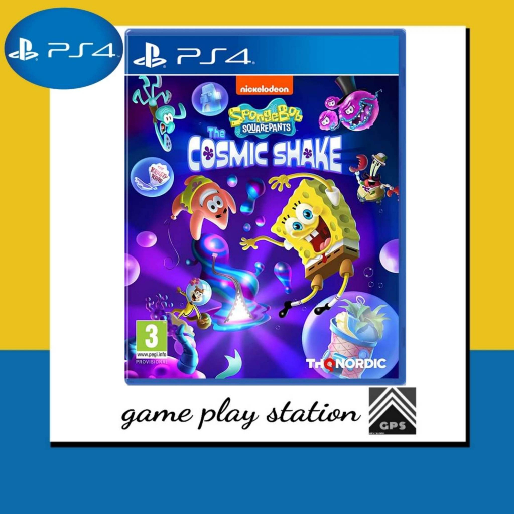 ps4 spongebob squarepants the cosmic shake  ( english zone 2 )