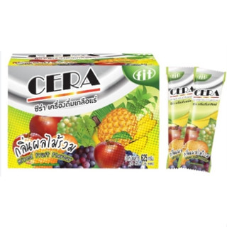 CERA เกลือแร่ รสผลไม้รวม 50X25G ยกกล่อง เครื่องดื่มเกลือแร่ชนิดผง ชดเชยการสูญเสียน้ำในร่างกาย