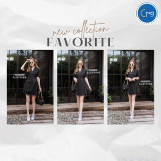 Favorite clothing มินิเดรสสูท​158 CARDIGAN_NISTA