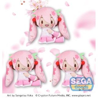 Rare item 🌸 SEGA Hatsune Miku Sakura 🌸 ตุ๊กตา น้อง มิกุ ซากุระ มือกระดุม แกะได้  เอาไปเกาะกระเป๋า ก็น่ารักสุดๆ 🌸