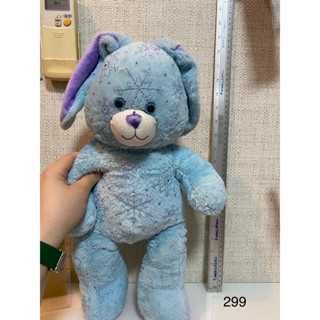 กระต่าย Build a bear ลายเกร็ดหิมะ สภาพ97% ของแท้ค่ะ