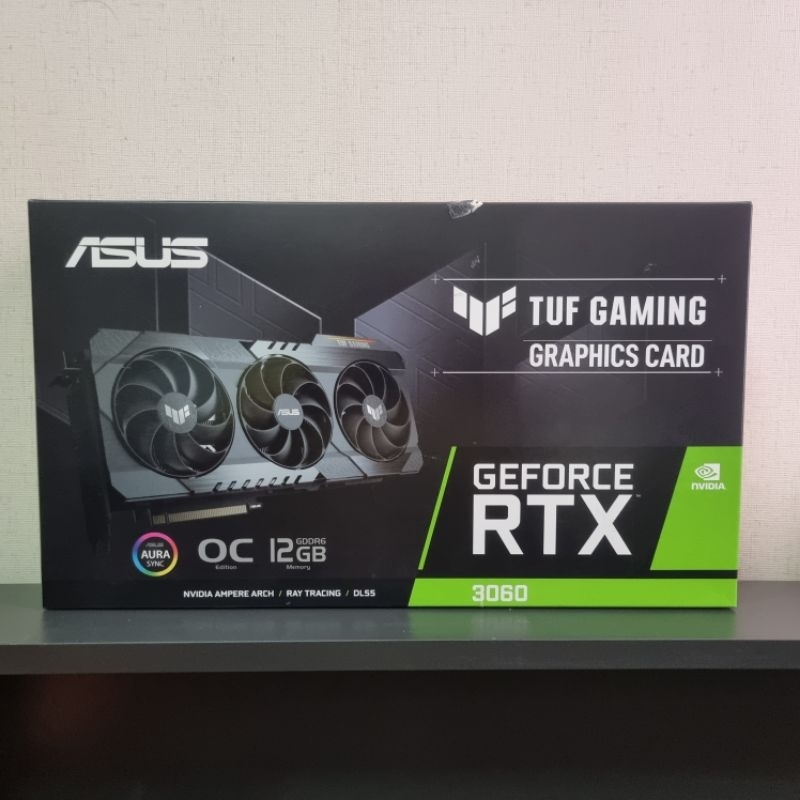 RTX3060/12GB ASUS TUF O12G V2 GAMING (OC/D6) มือสอง มีประกัน