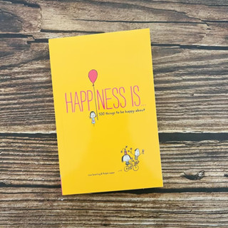 ENGLISH BOOK Happiness is 500 Things to be Happy About by Lisa Swerling and Ralph Lazar