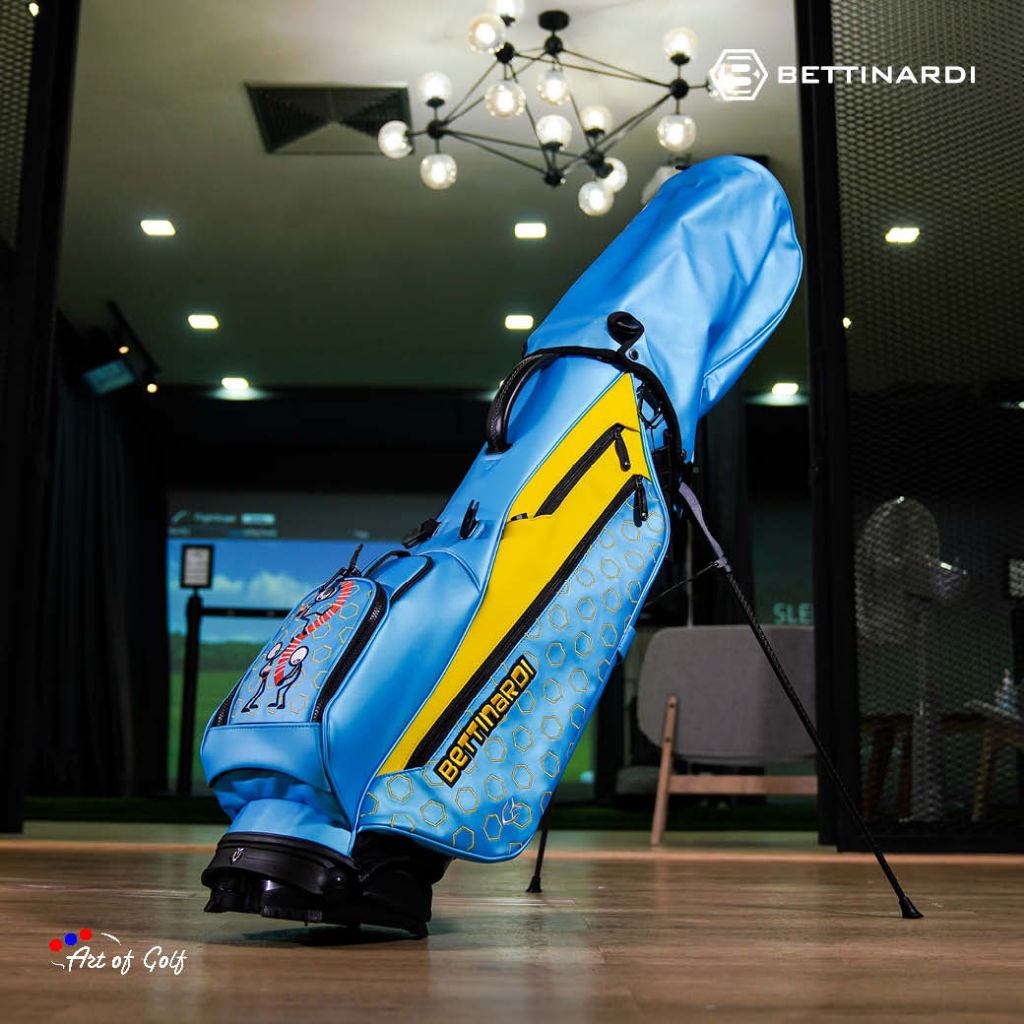 ถุงกอล์ฟ Bettinardi Party On! Blue Vessel Stand Bag Limited สินค้าใหม่ แท้ 100%