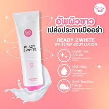 (แท้) Cathy Doll Ready 2 White Whitener Body Lotion 150ml เคทีดอลล์ เรดี้ทูไวท์ ไวท์เทนเนอร์บอดี้โลชั่น