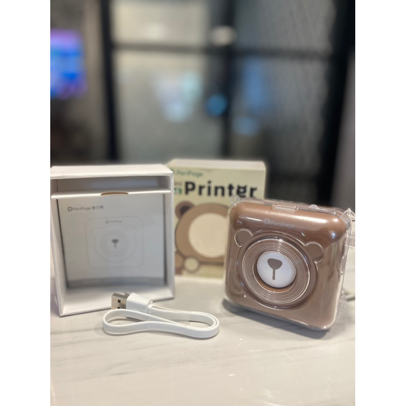PeriPage PeriPage A6 เครื่องปริ้นมินิ Handheld Mini Bluetooth Photo Printer ฟรีเคสก1อัน กระดาษ10ม้วน