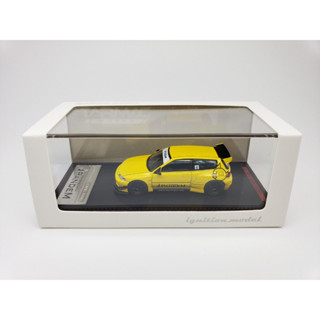 1:64 Ignition Honda Civic EG6 PANDEM Yellow JDM IG1416 Tarmac Works Exclusive SE