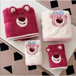 เซตผ้าขนหนูไฟเบอร์ Lotso 1 เซทได้ 2 ผืน