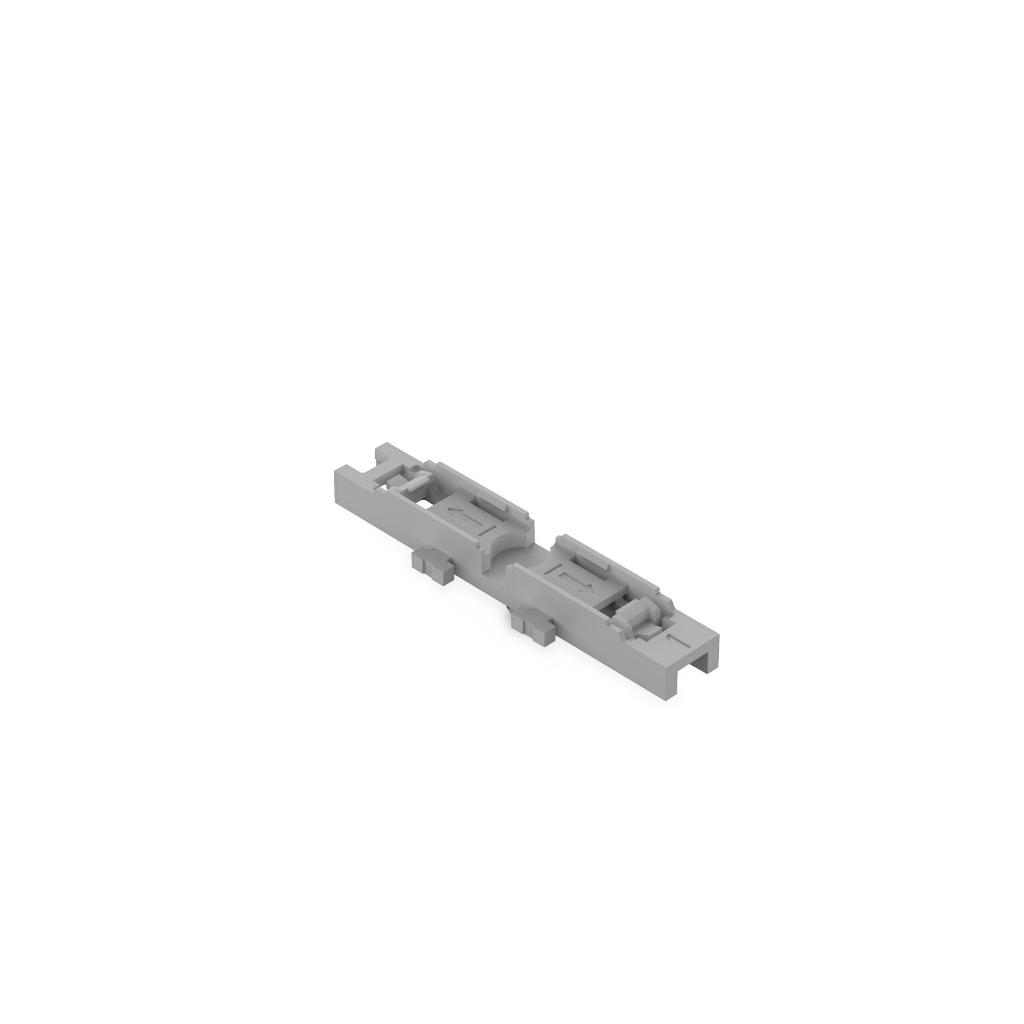 WAGO Mounting carrier; 1-way; for inline splicing connector with lever [221-2531 / 1 ชิ้น]