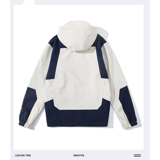 B-552#แจ็คเก็ตล่าสุด，กันฝนกันลมกันแดดหมวกถอดได้ BIG SIZE