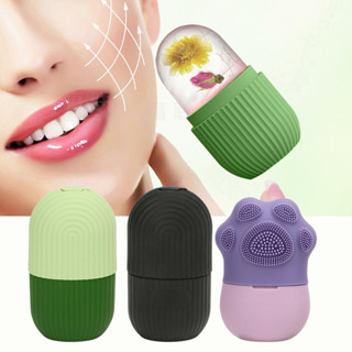 อุปกรณ์ลูกกลิ้งนวดกล้ามเนื้อ Ice Massage Cups Cold Massage Roller Tool Freezable for Muscle