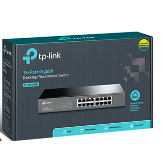 Gigabit Switching Hub 16 Port TP-LINK TL-SG1016D (11") สวิตซ์ PoE
