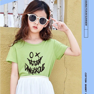 K-2332-SHORT  7สี  เสื้อยืดแขนสั้นเด็กลายการ์ตูนน่ารัก ผ้านุ่มใส่สบาย ลายเยอะ สีครบ ไซส์ครบ **ปลีก-ส่ง**