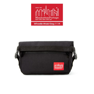 Manhattan Portage RED LABEL Wheelie Waist Bag - Black (1114) กระเป๋าคาดอก กระเป๋าคาดเอว