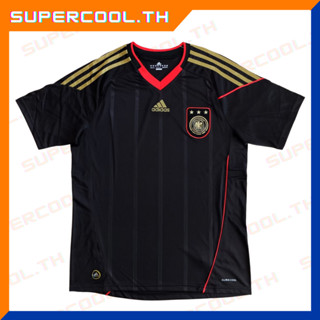 Germany 2010 Away Jersey เสื้อทีมชาติเยอรมัน เยือน ดำ 2010 เสื้อเยอรมันดำทอง