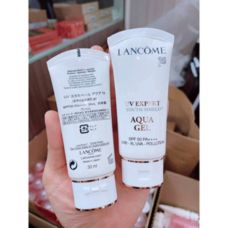 Lancome UV EXPERT SPF50 PA++++ aqua gel ตัวนี้ คุมมัน ป้องกัน pm 2.5 ปกป้องยาวนาน 12 ชม.