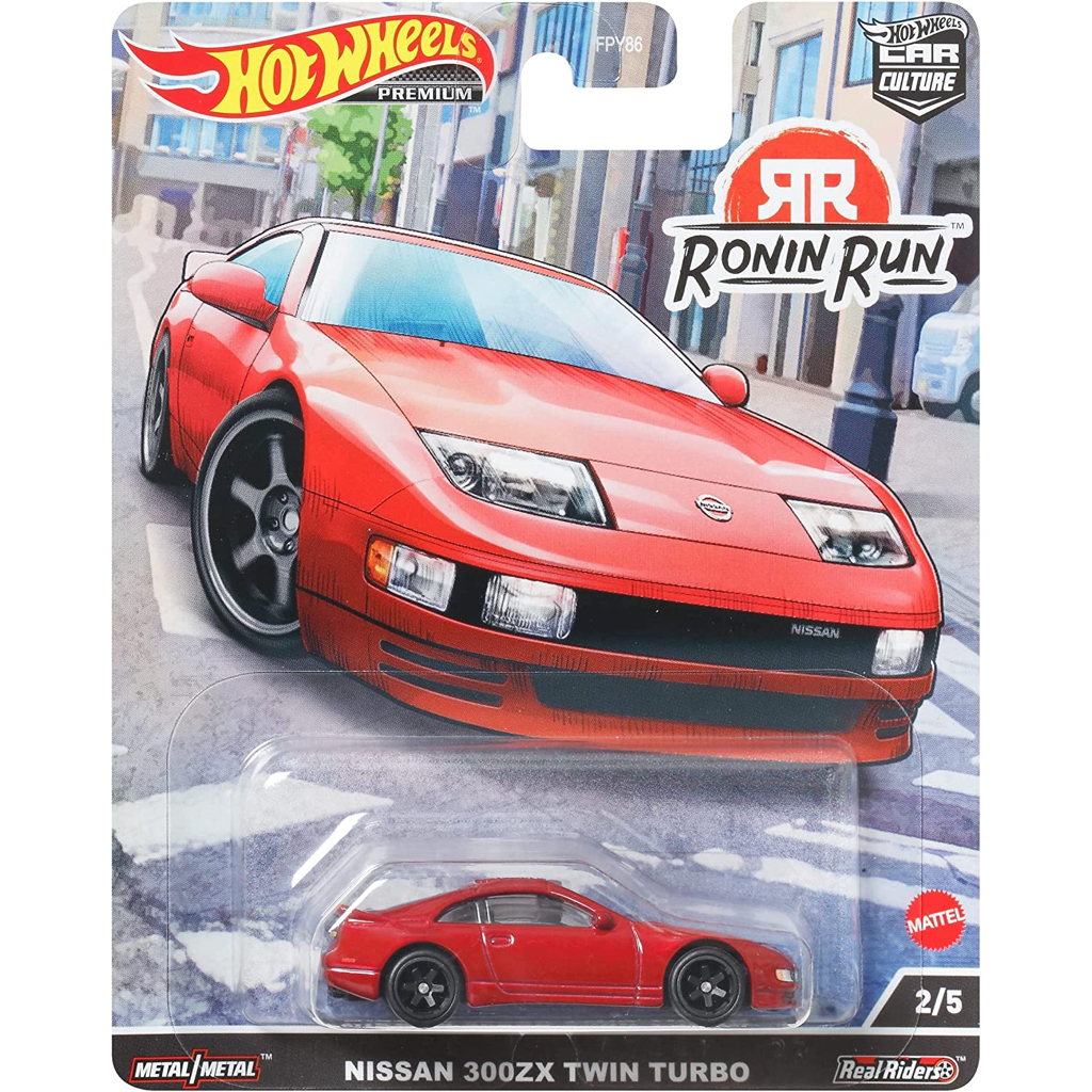 [พร้อมส่ง] รถเหล็ก HOTWHEELS Premium Car Culture Ronin Run - Nissan 300ZX Twin Turbo (HWP2023_#HCK12