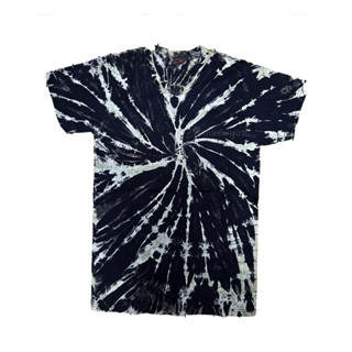 เสื้อมัดย้อมสีไม่ตก cotton100% unisex handmade TIEDYE blbk แมวย้อม @maewyom