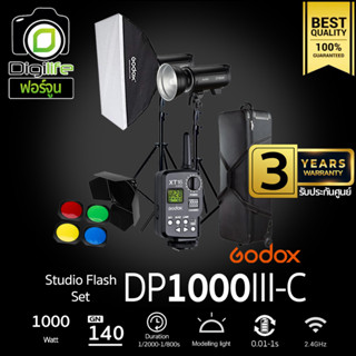 Godox Studio Flash DP1000III-C SET ชุดไฟสตูดิโอ 1000W - รับประกันศูนย์ Godox Thailand 3ปี ( DP1000 III )