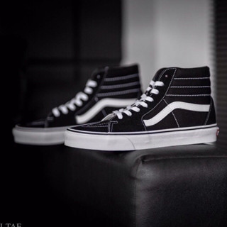 VANS SK8-HI "Black/White"