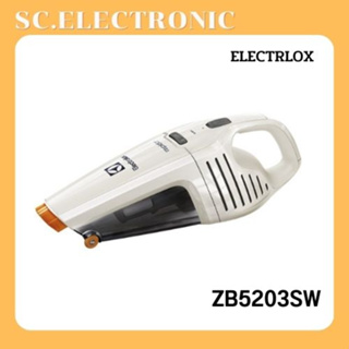 ELECTROLUX เครื่องดูดฝุ่นมือถือแบบไร้สาย 3.6 โวลท์ รุ่น ZB5203SW สีขาว