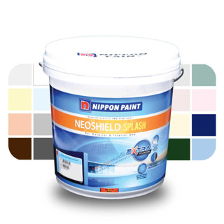 Nippon Neoshield Splash SemiGloss สีนิปปอน นีโอชิลด์ สแปลช กึ่งเงา ถัง 9.46 ลิตร (2.5 แกลลอน)