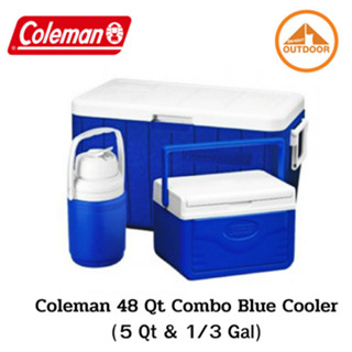 Coleman 48Q Combo Cooler #BLUE