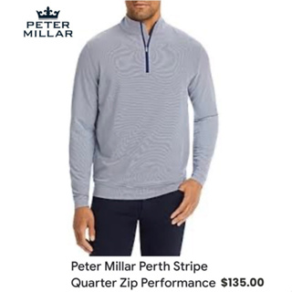 เสื้อโปโลแขนยาวPETER MILLAR แบร์นดัง ใส่กันเเดดกันลม ของแท้ของใหม่ Outlet หลุดโรงงาน