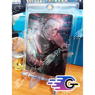 การ์ดJujutsu Kaisen Metallic Card ZR ZR-012 Anime TCG Card (แถม Topload) (ZR)