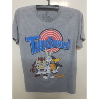 เสื้อยืด space Jam (LooneyTunes) แท้💯มือสอง 2 ผ้า 50(ผ้าบาง)ไซต์เอส S