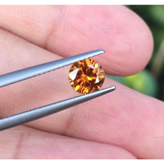 พลอยเพทาย(Brown Zircon) นน1.29กะรัต