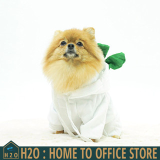 [พร้อมส่ง] Pet clothes ชุดสัตว์เลี้ยง ชุดสุนัข ลายหัวไชเถ้า (มี 2 ขนาด : M/L)