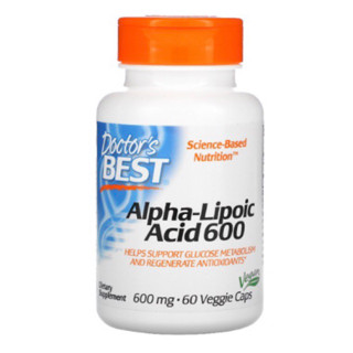 Doctors best Alpla Lipoic Acid 600mg ขนาด 60 เม็ด