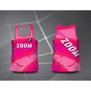 Zoom sports เสื้อกล้ามวิ่งมาราธอน ผ้าAirflow อย่างดีน้ำหนักเบาแห้งไว